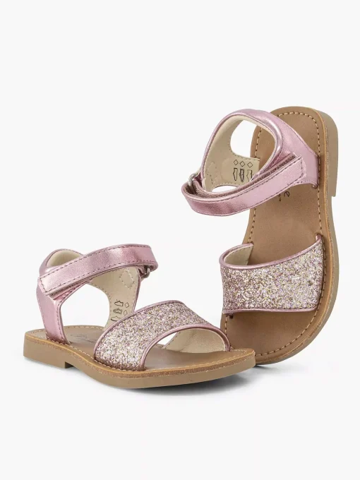 Roze Sandalen Glitters