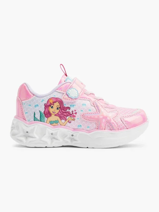 Roze Sneaker Met Lichtjes Zeemeermin