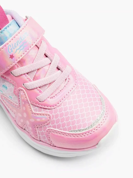 Roze Sneaker Met Lichtjes Zeemeermin