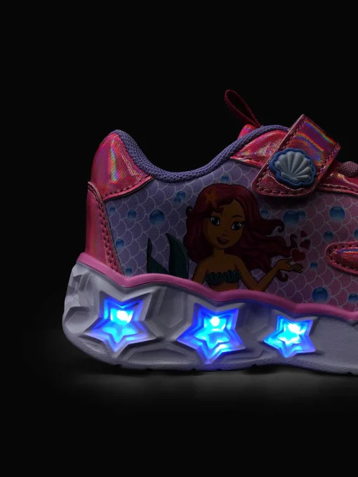 Roze Sneaker Met Lichtjes Zeemeermin