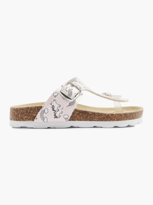 Roze Teenslipper Elastiek
