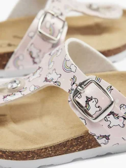 Roze Teenslipper Elastiek