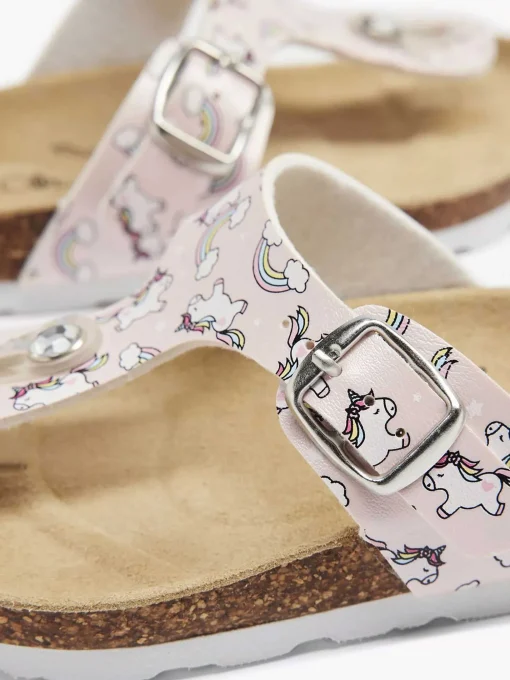 Roze Teenslipper Elastiek