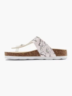 Roze Teenslipper Elastiek