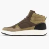 Taupe Hoge Sneaker