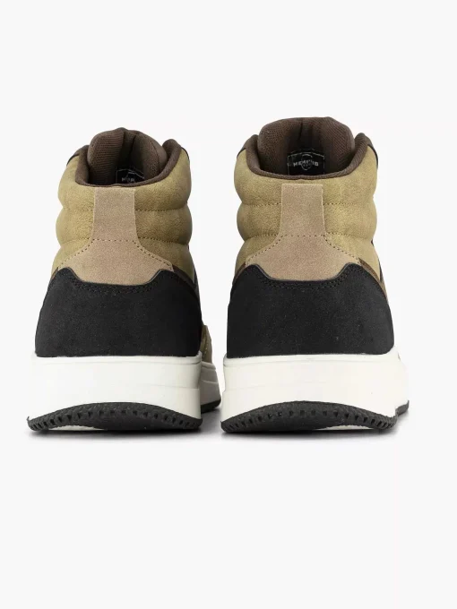 Taupe Hoge Sneaker