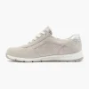 Taupe Leren Sneaker