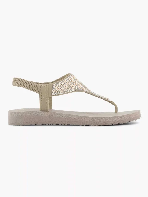 Taupe Sandaal