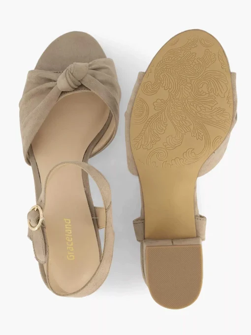 Taupe Sandalette