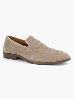 Taupe Suede Instapper