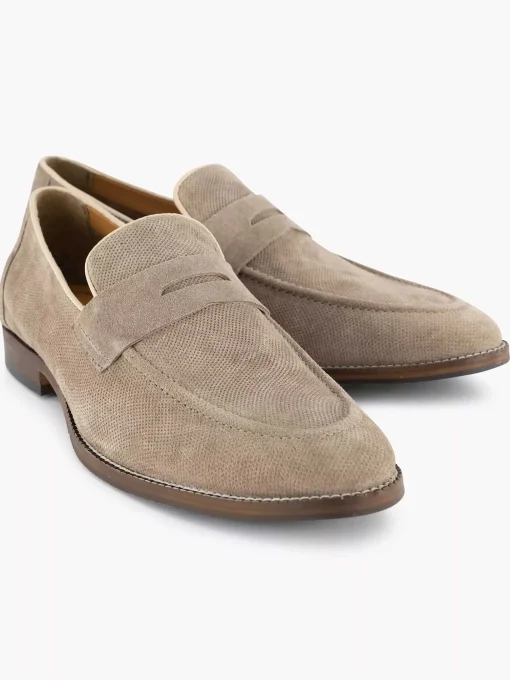 Taupe Suede Instapper