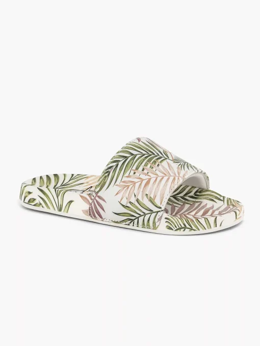 Wit/ Groene Slipper Bladeren