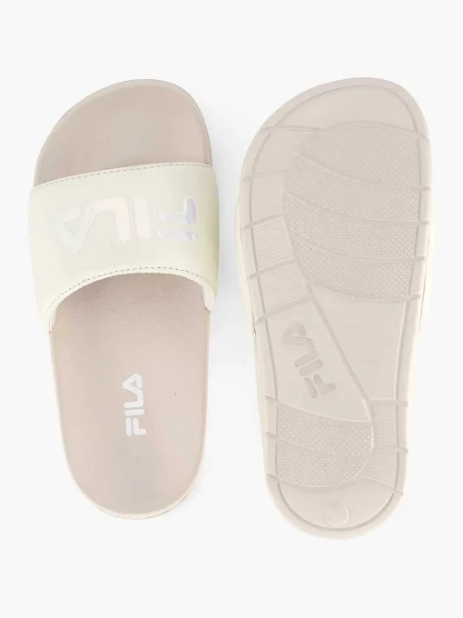 Witte Badslipper