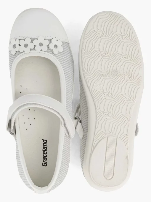 Witte Ballerina Bloemen