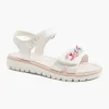 Witte Chunky Sandaal Sierketting