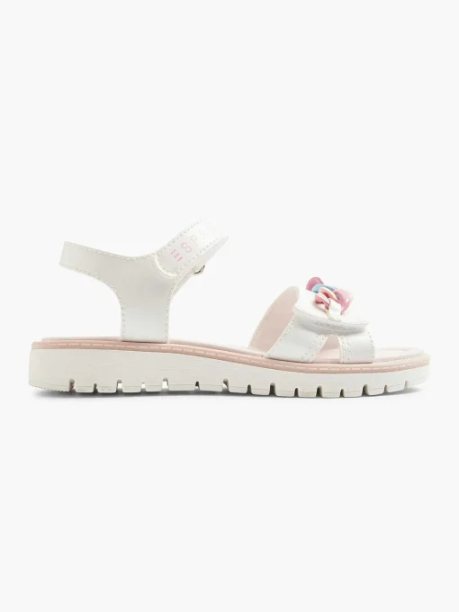Witte Chunky Sandaal Sierketting