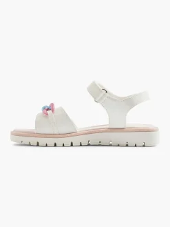 Witte Chunky Sandaal Sierketting