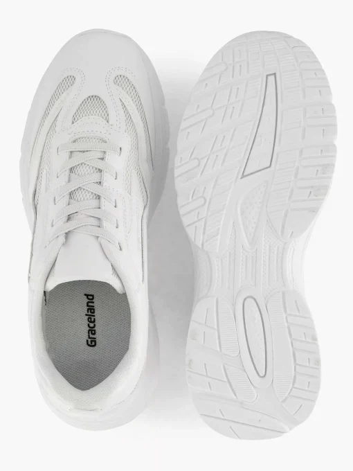 Witte Chunky Sneaker