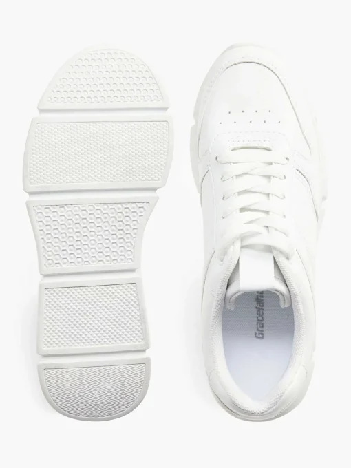 Witte Chunky Sneaker