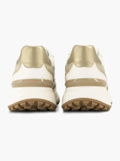 Witte Chunky Sneaker Glitter