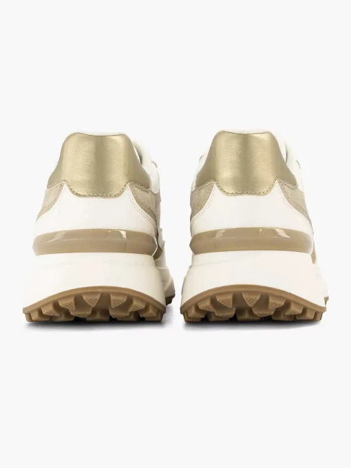 Witte Chunky Sneaker Glitter