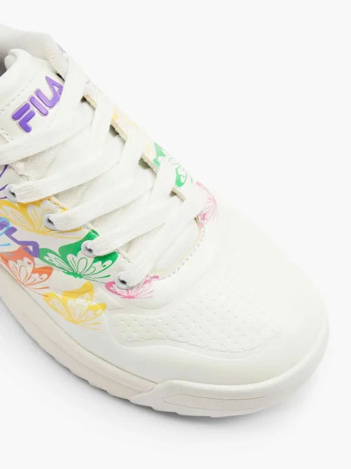 Witte Chunky Sneaker Vlinders