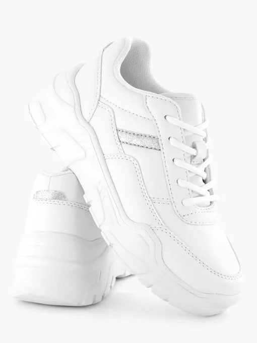 Witte Chunky Sneakers