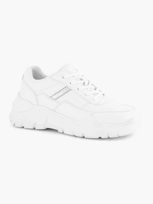 Witte Chunky Sneakers
