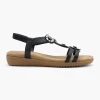 Witte Comfort Sandaal