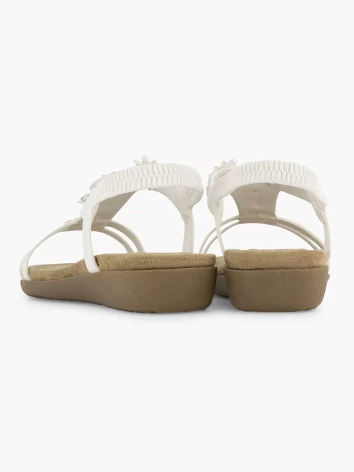 Witte Comfort Sandaal