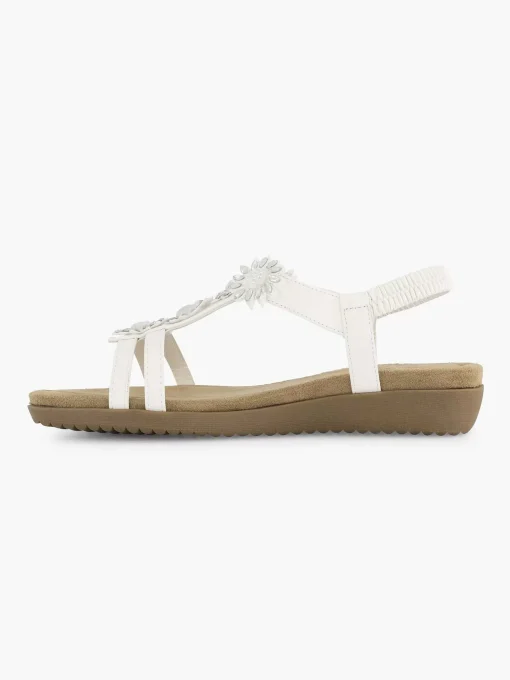 Witte Comfort Sandaal