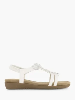 Witte Comfort Sandaal