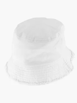Witte Fila Bucket Hat Mit