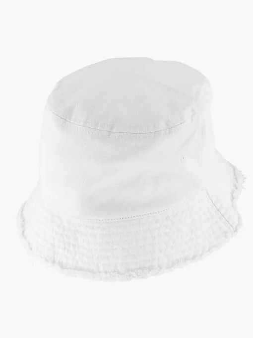 Witte Fila Bucket Hat Mit