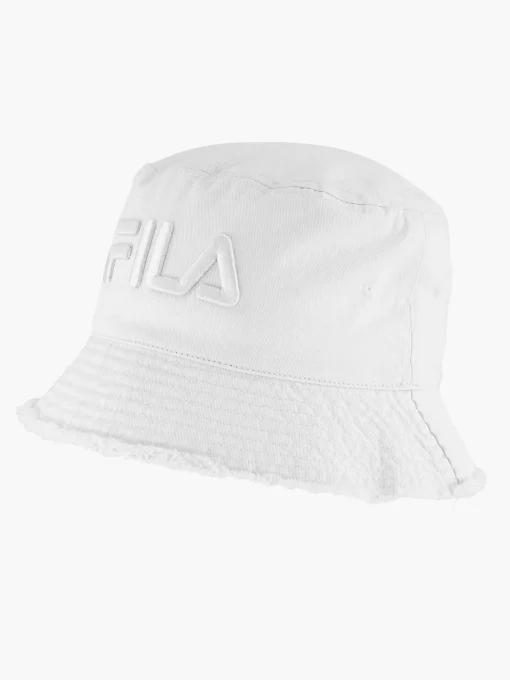 Witte Fila Bucket Hat Mit