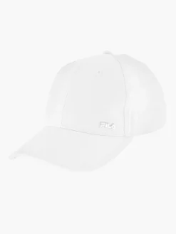 Witte Fila Metall Charm Cap