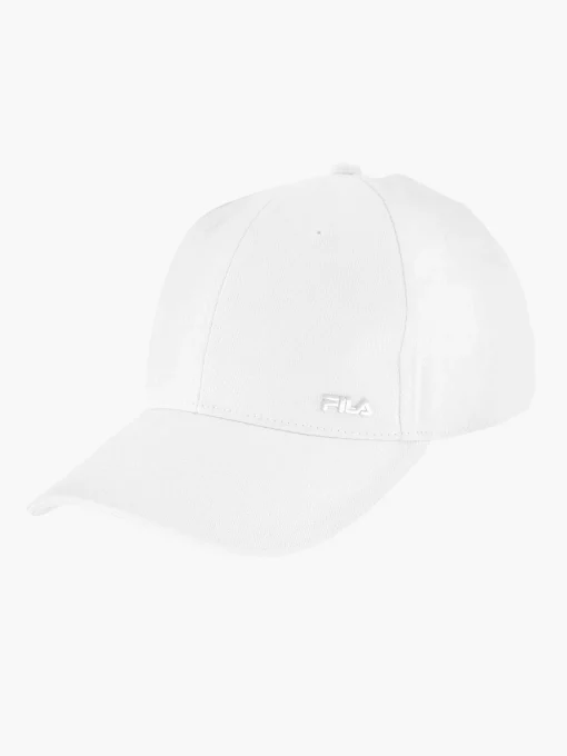 Witte Fila Metall Charm Cap
