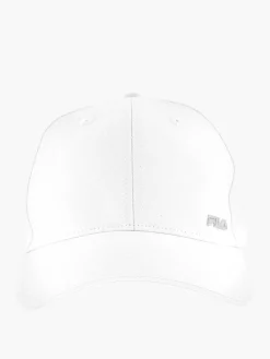 Witte Fila Metall Charm Cap