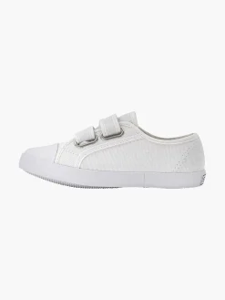 Witte Gymschoen Klittenband