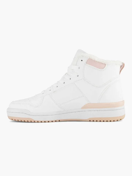 Witte Hoge Sneaker