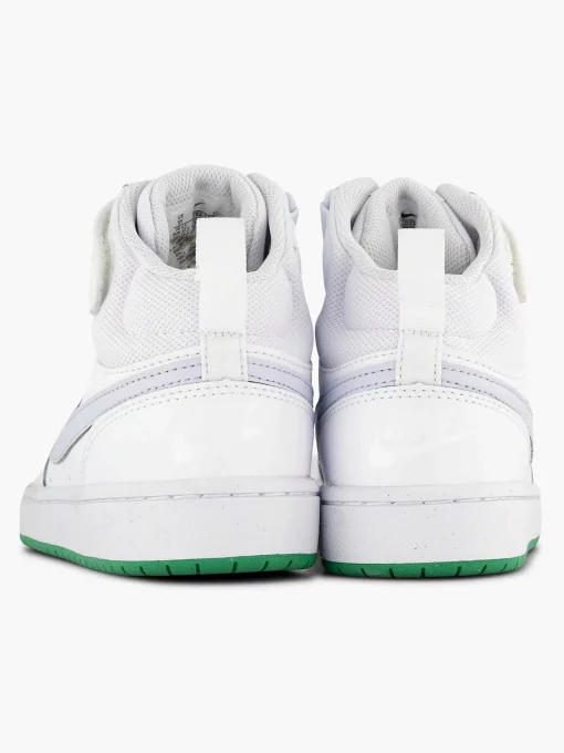 Witte Hoge Sneaker Court Borough Mid 2