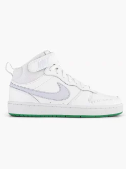 Witte Hoge Sneaker Court Borough Mid 2