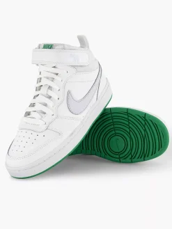 Witte Hoge Sneaker Court Borough Mid 2