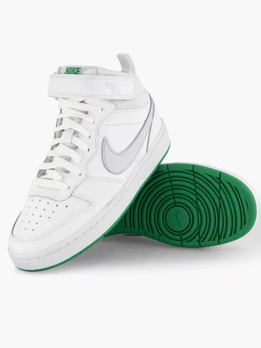 Witte Hoge Sneaker Court Borough Mid 2