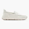 Witte Leren Comfort Instapper