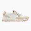 Witte Leren Comfort Sneaker