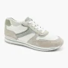 Witte Leren Comfort Sneaker