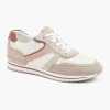 Witte Leren Comfort Sneaker
