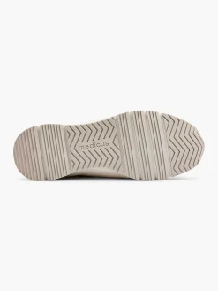Witte Leren Comfort Sneaker