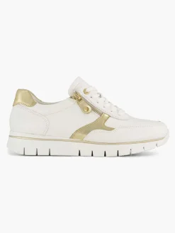 Witte Leren Comfort Sneaker